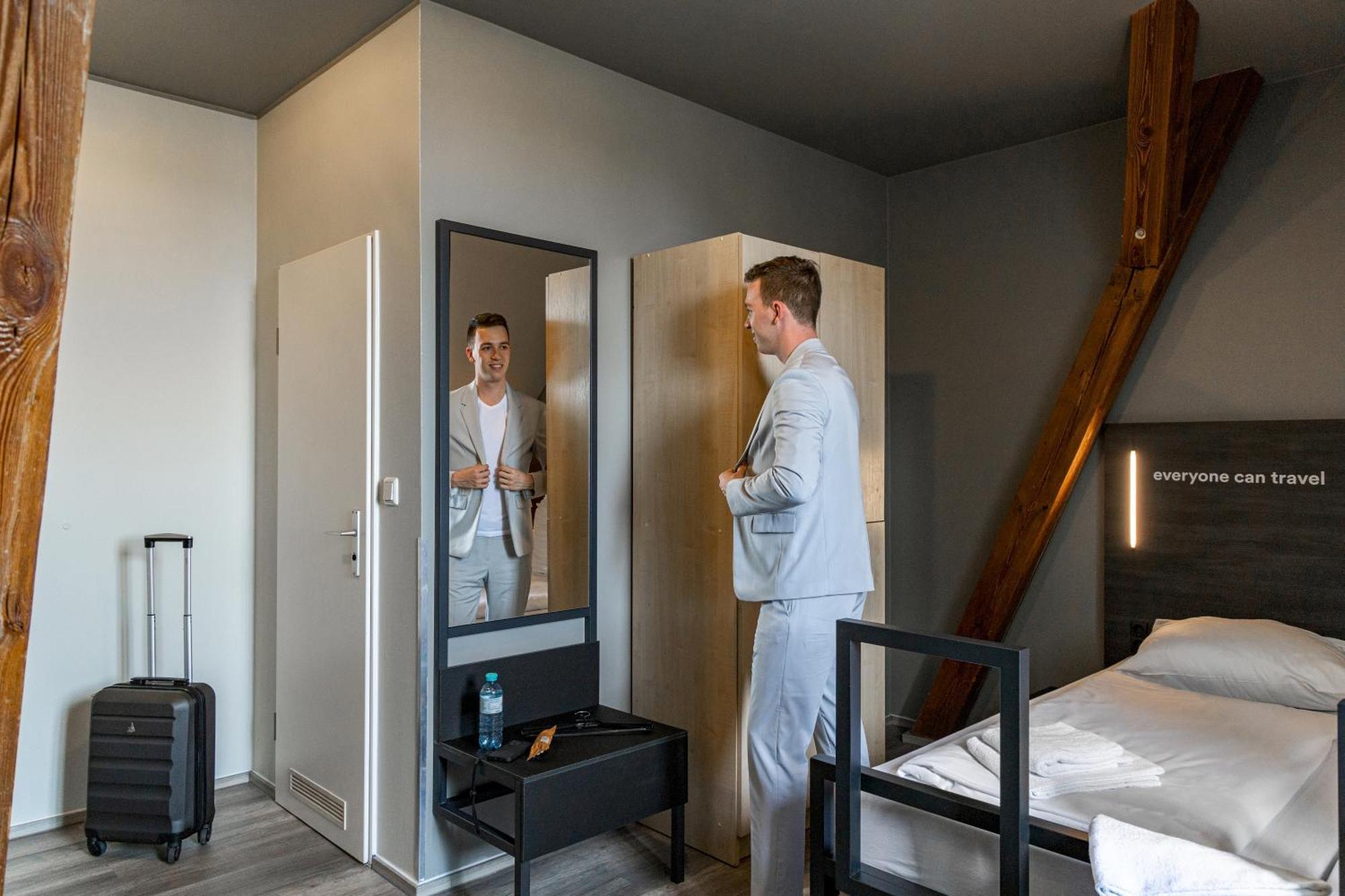 Albergue A&O Leipzig Hauptbahnhof Habitación foto